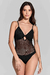 Body Decote V Tule - comprar online