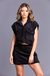 Colete Teddy Preto