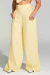 Calça Linho Amarela - comprar online