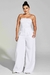 Calça Pantalona Alfaiataria Barbie Branco - comprar online