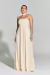 Vestido Drapeado Longo