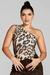 Body Um Ombro Animal Print - comprar online
