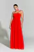 Vestido Drapeado Longo - comprar online