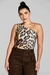 Body Um Ombro Animal Print
