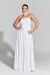 Imagem do Vestido Drapeado Longo