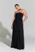 Vestido Drapeado Longo - LV Store