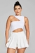 Shorts Saia Alfaiataria Off White - loja online