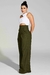 Calça Linho Verde Militar na internet