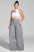Calça Pantalona Alfaiataria Cinza - loja online