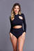 Body Livia Gola Alta Preto - comprar online