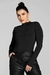 Body Gola Alta Comfy Preto