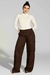 Calça Cargo Brim Marrom - LV Store