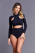 Body Livia Gola Alta Preto