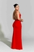 Vestido Decote nas Costas Longo