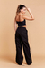 Corset Pants Preto Detalhe Branco na internet