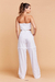 Corset Pants Branco Detalhe Preto - comprar online