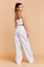 Corset Pants Branco Detalhe Preto na internet