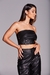 Imagem do Top Orsay Couro Preto