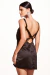 Vestido Party Costas Preto - comprar online