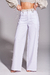 Calça Montmartre Branca com Cós Bege - LV Store
