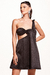 Vestido Assimétrico Preto - comprar online