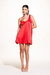 Vestido Assimétrico Vermelho - comprar online