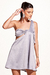 Vestido Assimétrico Prata - comprar online