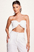 Top Laço Branco - comprar online