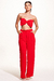 Calça Basic Reta Vermelho na internet