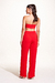 Calça Basic Reta Vermelho - LV Store