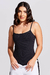 Body Essencial Alcinha Canelado Preto