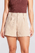 Shorts Assimetrico Alfaiataria Nude - comprar online