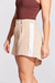 Shorts Assimetrico Alfaiataria Nude - comprar online