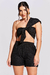 Shorts Essencial Crepe Preto