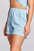 Shorts Essencial Linho Azul - loja online