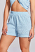 Shorts Essencial Linho Azul - comprar online