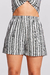 Shorts Essencial Listrado Preto - comprar online
