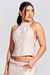 Blusa Basic Frente Única Rayon Rosa - loja online