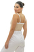 Cropped Basic Viés Duo Areia e Branco - comprar online