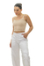 Cropped Basic Viés Areia - loja online