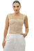 Blusa Basic Reta Areia - comprar online