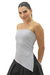 Blusa Basic Assimétrica Cinza