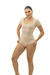 Body Basic Decote Quadrado Areia - comprar online