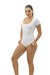 Body Basic Decote Quadrado Branco - LV Store