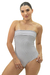 Body Basic Tomara que Caia Cinza