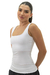 Blusa Basic Alça Branca