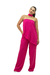 Blusa Basic Assimétrica Fluida Pink - LV Store