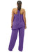 Blusa Basic Assimétrica Fluida Lilás na internet