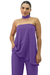 Blusa Basic Assimétrica Fluida Lilás - comprar online