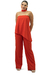 Calça Basic Reta Vermelho na internet